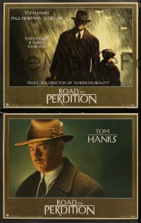 9j1008 ROAD TO PERDITION 11 LCs 2002 directed by Sam Mendes, Tom Hanks, Paul Newman, Jude Law!