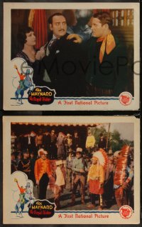 9j1144 ROYAL RIDER 3 LCs 1929 great images of western cowboy Ken Maynard in action, Olive Hasbrouck!