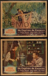 9j1146 UN CAPITAN DE COSACOS 3 Spanish/US LCs 1934 Jose Mojica, sexy Rosita Moreno!