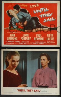 9j1084 UNTIL THEY SAIL 8 LCs 1957 awful things happen when a soldier returns & his wife's unfaithful