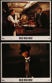 9j1093 WILD WILD WEST 8 LCs 1999 Will Smith, Kevin Kline, sexy Salma Hayek, Kenneth Branagh!
