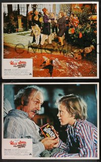 9j1116 WILLY WONKA & THE CHOCOLATE FACTORY 6 LCs 1971 cool images from Gene Wilder classic!