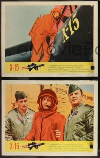 9j1095 X-15 8 LCs 1961 test pilot Charles Bronson, Mary Tyler Moore, Patricia Owens!