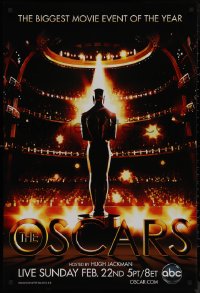 9k0611 81ST ANNUAL ACADEMY AWARDS 1sh 2009 art of the Oscar statuette in front of huge audience