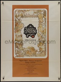 9k0110 BARRY LYNDON 30x40 Aust 1sh 1976 Stanley Kubrick, O'Neal, great colorful art of cast by Gehm!