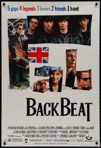 9k0633 BACKBEAT 1sh 1994 Iain Softley directed, Stephen Dorff, The Beatles before they were famous!