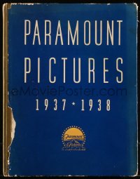 9k0051 PARAMOUNT 1937-38 campaign book 1937 great art of W.C. Fields, Mae West & much more!