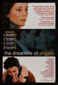 9k0729 DREAMLIFE OF ANGELS 1sh 1999 Zonca's La Vie revee des anges, Elodie Bouchez, Natacha Regnier!