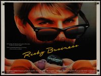 9k0574 RISKY BUSINESS French 24x32 1984 Tom Cruise in cool shades by Jouineau Bourduge!