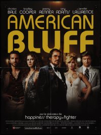 9k0589 AMERICAN HUSTLE French 16x21 2014 Christian Bale, Cooper, Jennifer Lawrence, American Bluff!