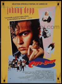 9k1462 CRY-BABY French 15x21 1990 directed by John Waters, Johnny Depp is a doll, Amy Locane