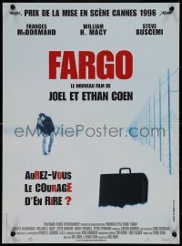 9k1470 FARGO French 16x22 1996 a homespun murder story from the Coen Brothers!