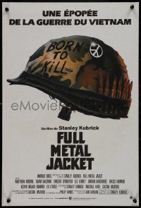 9k1476 FULL METAL JACKET French 16x23 1987 Stanley Kubrick Vietnam War movie, Philip Castle art!