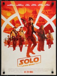 9k1527 SOLO advance French 16x22 2018 A Star Wars Story, Ron Howard, Alden Ehrenreich as young Han!