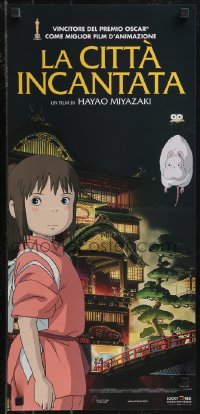 9k1672 SPIRITED AWAY Italian locandina R2014 Miyazaki's classic anime Sen to Chihiro no kamikakushi!