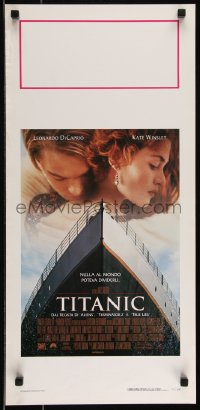 9k1682 TITANIC Italian locandina 1997 Leonardo DiCaprio, Kate Winslet, directed by James Cameron!