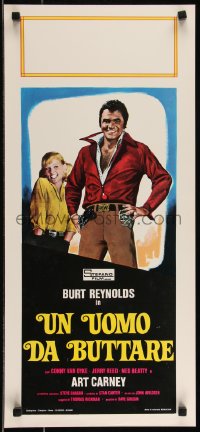 9k1690 W.W. & THE DIXIE DANCEKINGS Italian locandina 1977 Burt Reynolds as '50s country hoodlum!