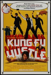 9k0854 KUNG FU HUSTLE DS 1sh 2004 kung-fu comedy, image of star & director Stephen Chow as Sing!