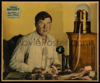 9k0034 WOLF OF WALL STREET jumbo LC 1929 trader George Bancroft =with ticker tape & telephone, rare!