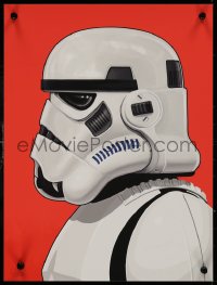9k1199 MIKE MITCHELL signed #1442/2460 12x16 art print 2017 by the artist, Stormtrooper, Star Wars!