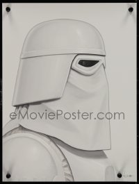 9k1200 MIKE MITCHELL signed #455/520 12x16 art print 2017 by the artist, Snowtrooper, Star Wars!