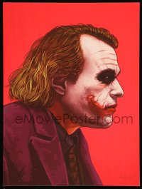 9k1198 MIKE MITCHELL signed #109/1050 12x16 art print 2016 by the artist, Joker, Ledger, Mondo!