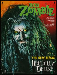 9k1131 ROB ZOMBIE 18x24 music poster 1998 frightening artwork by Basil Gogos, Hellbilly Deluxe!
