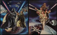 9k1277 STAR WARS group of 2 19x23 special posters 1978 Goldammer art, Procter & Gamble tie-in!