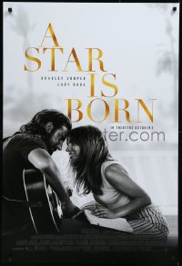 9k1033 STAR IS BORN advance DS 1sh 2018 great completely different close-up of Lady Gaga!