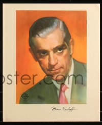 9k0047 GAUMONT BRITISH 1935-36 campaign book 1935 color portraits including Boris Karloff, rare!