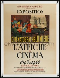 9m0166 L'AFFICHE DE CINEMA DE 1895 A 1946 linen 23x32 French poster 1946 first movie poster exhibit!