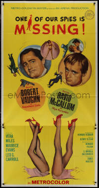 9p0238 ONE OF OUR SPIES IS MISSING 3sh 1966 Robert Vaughn, David McCallum, The Man from UNCLE!