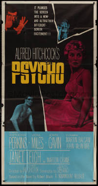 9p0244 PSYCHO 3sh 1960 sexy half-dressed Janet Leigh, Anthony Perkins, Alfred Hitchcock, very rare!