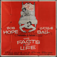 9p0161 FACTS OF LIFE 6sh 1960 different image of Bob Hope under Lucille Ball's bed!