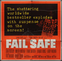 9p0162 FAIL SAFE 6sh 1964 the shattering worldwide bestseller directed by Sidney Lumet!