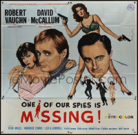 9p0169 ONE OF OUR SPIES IS MISSING int'l 6sh 1966 Robert Vaughn, David McCallum, The Man from UNCLE!