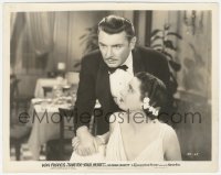 9p0678 GIVE ME YOUR HEART 8x10.25 still 1936 c/u of beautiful Kay Francis looking up at George Brent!