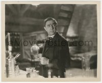 9p0687 HUMAN MONSTER 8.25x10 still 1939 great close up of worried Bela Lugosi working in laboratory!