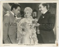 9p0746 SHE DONE HIM WRONG 8x10.25 still 1933 sexy Mae West between Gilbert Roland & Noah Beery!