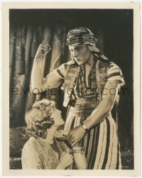 9p0750 SON OF THE SHEIK 8x10.25 still 1926 Rudolph Valentino & Vilma Banky by Nealson Smith!
