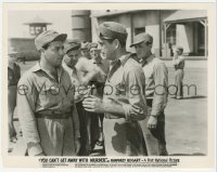 9p0773 YOU CAN'T GET AWAY WITH MURDER 8x10.25 still 1939 Humphrey Bogart & Harold Huber in the yard!