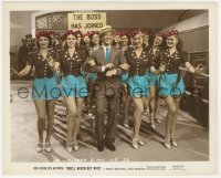 9p0774 YOU'LL NEVER GET RICH color-glos 8x10 still 1941 Fred Astaire dancing with sexy showgirls!
