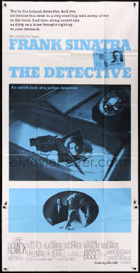 9p0285 DETECTIVE Aust 3sh 1968 Frank Sinatra as gritty New York cop, an adult look at police!
