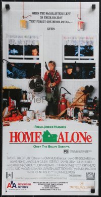 9p0371 HOME ALONE Aust daybill 1990 classic Macaulay Culkin, Daniel Stern, Joe Pesci!