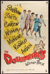 9p0503 DOUGHGIRLS 1sh 1944 sexy Ann Sheridan, Alexis Smith & Jane Wyman at home during WWII!