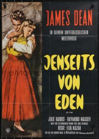 9p0133 EAST OF EDEN German R1970s James Dean, Julie Harris, Davalos, Elia Kazan classic!
