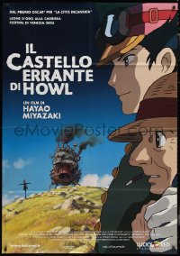 9p1888 HOWL'S MOVING CASTLE Italian 1p 2005 Hayao Miyazaki Japanese anime, Studio Ghibli, different!