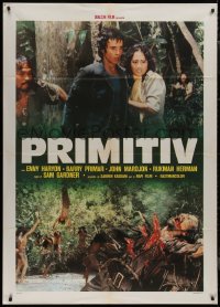 9p2022 PRIMITIVES Italian 1p 1978 Primitif, wild Indonesian cannibal horror!
