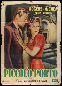 9p2023 PRIMROSE PATH Italian 1p 1949 great different Manno artwork of Ginger Rogers & Joel McCrea!