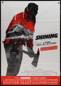 9p2069 SHINING advance Italian 1p R2019 King & Kubrick horror masterpiece, best different art!